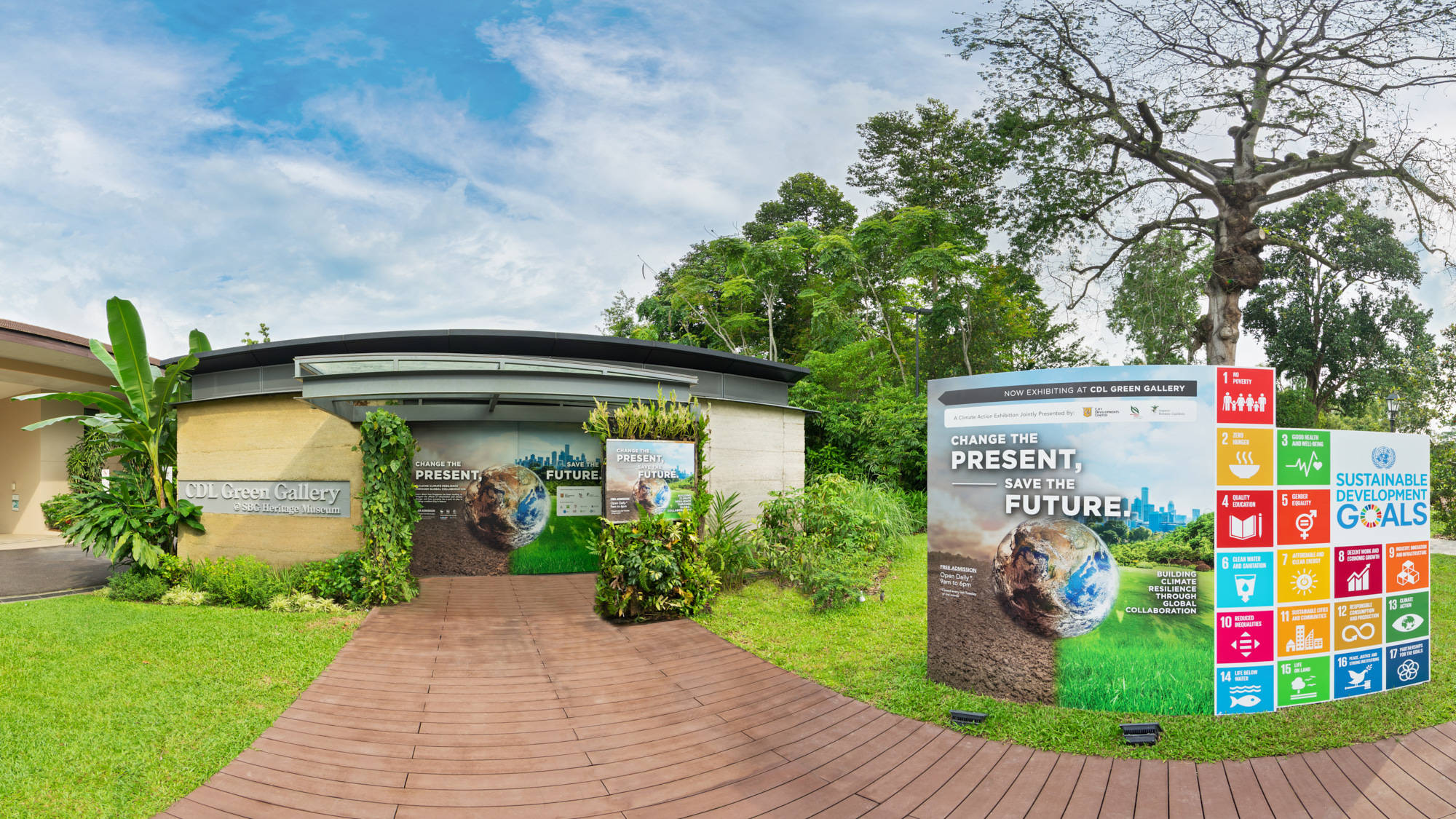 CDL Green Gallery entrance